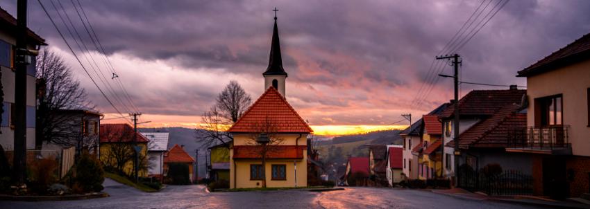 Tichov u Valašských Klobouk voní po švestkách